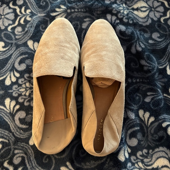 Halogen Convertible Sylvia Loafers in Grey Suede - Picture 10 of 12